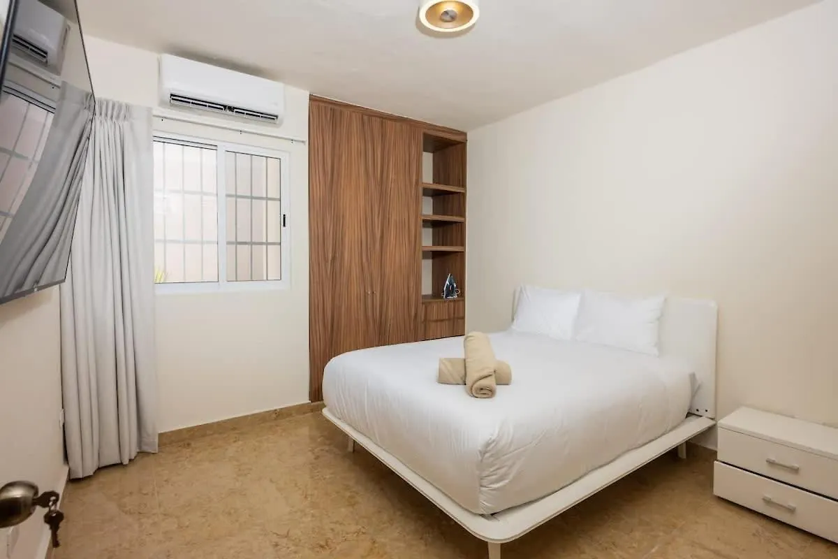 פלאייה דל כרמן Villa Acogedora Con Mucho Encanto 0*, פלאייה דל כרמן מקסיקו